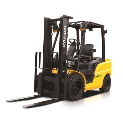 Forklift unloading pallets from a truck in Hatfield
